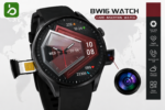BWI6 Camera Smart Watch with SIM Card Support Black Color